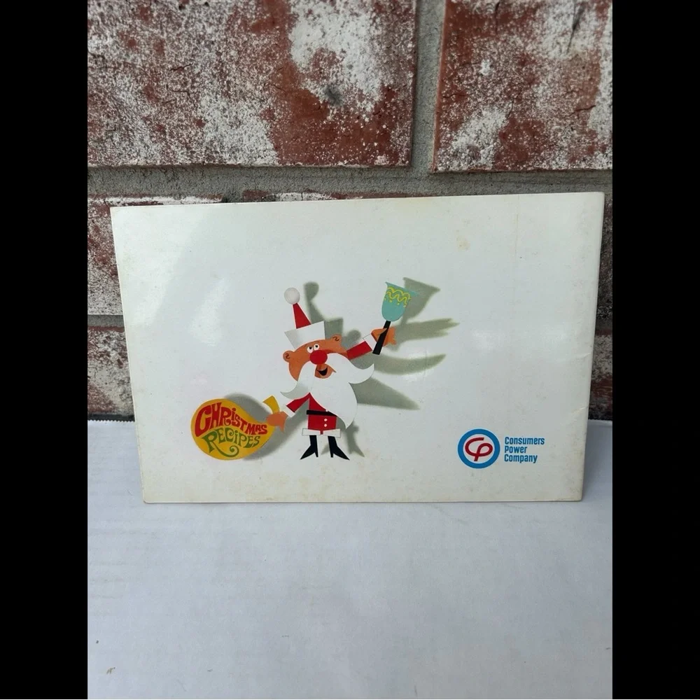 3/$12! Christmas Recipes Consumers Power Vintage Booklet 1970 Holidays Home